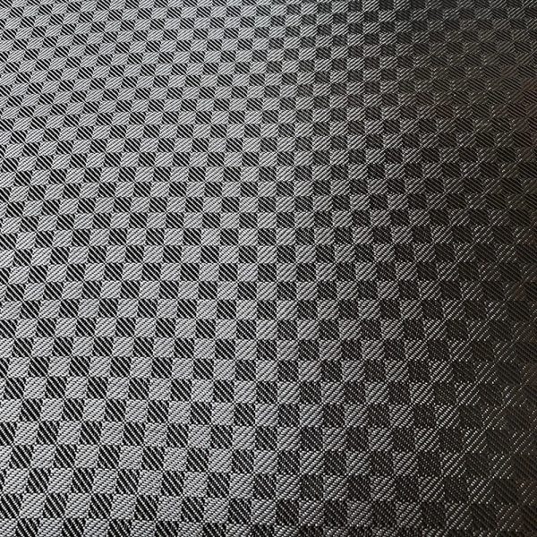 3k 280g Square pattern Carbon Fiber Jacquard Plaid Fabric 1m*5m